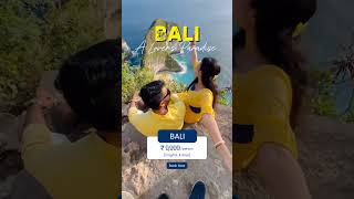 Escape to Bali Where Love Meets Paradise 🌈💕 vacationvibes bali honeymoondestinations honeymoon [upl. by Jewelle]