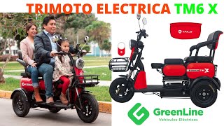 RESUMEN DE LA TRIMOTO ELECTRICA MODELO TM6X DE GREENLINE [upl. by Anyek558]