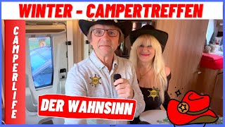 1 Winter  Campertreffen von Meilen Mike Wohnmobil oder Caravan alle waren willkommen [upl. by Colver]