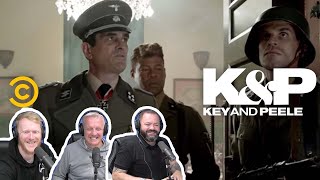 Key amp Peele  Awesome Htler Story REACTION  OFFICE BLOKES REACT [upl. by Yarled]