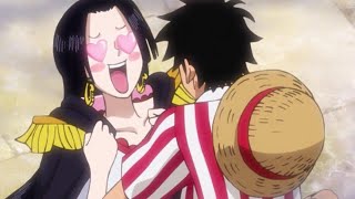 Boa Hancock Luffy is too close [upl. by Navanod127]