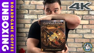 Gloomhaven Jaws of the Lion 4K Unboxing [upl. by Panta]