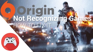 How to fix  Origin not recognizing installed games [upl. by Anayt684]