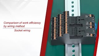 Comparison of work efficiency by wiring method Socket wiring [upl. by Atteselrahc844]