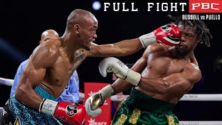 Russell vs Puello FULL FIGHT June 15 2024  PBC on Prime Video [upl. by Frick]