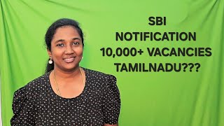 SBI NOTIFICATION DATE  GOOD NEWS TN VACANCIES🤔 [upl. by Holton]