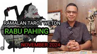 RAMALAN TAROT WETON RABU PAHING 2024 LEBIH DEWASA DAN RASIONAL DALAM MELIHAT HUBUNGAN LAWAN JENIS [upl. by Winnifred]