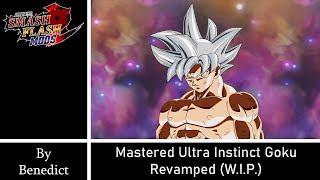 SSF2 Mods Mastered Ultra Instinct Goku Revamped WIP By Benedict [upl. by Aunson942]