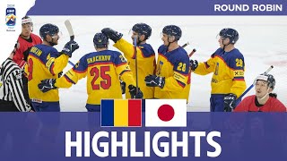 Highlights Romania vs Japan  2024 MensWorlds Division 1A [upl. by Harbed]