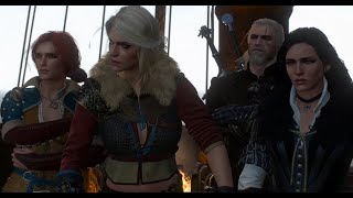 WITCHER 3 THE WILD HUNT  BATTLE PREPARATIONS PART 1SAILING TO SKELLIGEGameplay and Commentary [upl. by Baun]