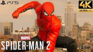 Marvels SpiderMan 2 PS5  Last Stand Suit Free Roam Gameplay 4K 60FPS [upl. by Herates]