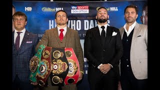 Usyk vs Bellew Launch press conference [upl. by Imuy]