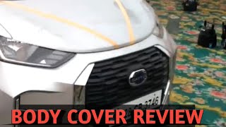 Datsun Redigo car cover review after usage in lockdown shorts [upl. by Javed]