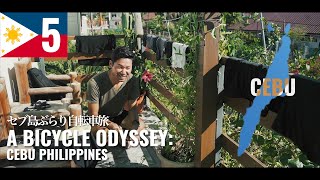 Japanese Travels around Cebu Philippines by Bicycle  Ep5 Toledo  Moalboal [upl. by Geerts]