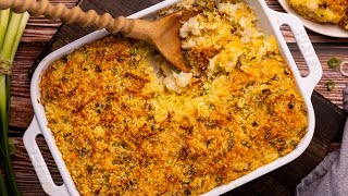 Vegan Mashed Potato Casserole [upl. by Sheffield]