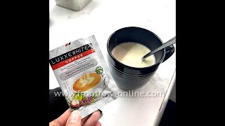 Luxxe White Coffee  New Product by Frontrow [upl. by Adnylam]