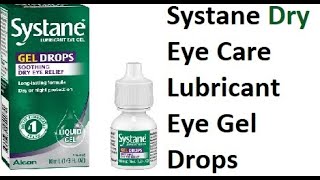 Systane Dry Eye Care Lubricant Eye Gel Drops [upl. by Ecirual]