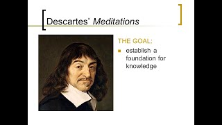 Descartes Meditation 1 [upl. by Christianity]