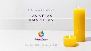 🕯💛VELA AMARILLA Significado y Usos [upl. by Fante517]