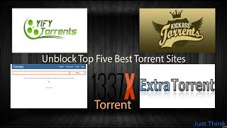 Top 5 Best Torrent websites unblocks of 2017Juneinall countriesMust Watch [upl. by Colt]