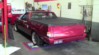 Ford XD Ute on Dyno LAD351 [upl. by Tebazile]