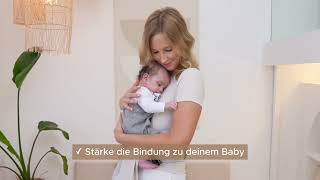 Deine Babytrage mit Wohlfühlgarantie  Alles was du zur Rookie Babytrage wissen  In unter 1 Minute [upl. by Sarilda]