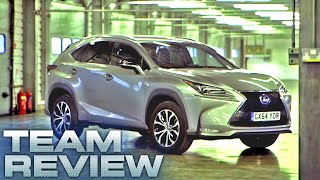 The Lexus NX 300h Team Review  Fifth Gear [upl. by Onaicilef]