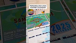 POSTER CALENDAR 2025 Contact us on facebook IVEM Digital Printing Services for inquiries [upl. by Kampmeier356]