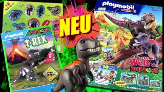 Playmobil ® Adventure Nr 3  Die geheime Welt der Dinos mit TRex  12 Glitzer Tattoos [upl. by Simon]