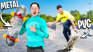 Ultimate Homemade Skateboard Build Battle [upl. by Lissie915]