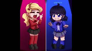 HEATHER CHANDLER VS VERONICA SAWYER  FNF HEATHERS DEMO  GACHA CLUB [upl. by Nordine131]