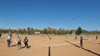 Jaxsun Forrest 2 RBI Triple  20241020 Legends 2012 12u vs Bullpen Psychos Buck L 67 [upl. by Atilef]