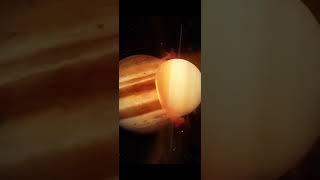 Jupiter and Saturn Collision space viralvideo growth [upl. by Pruter]