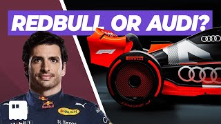 Redbull vs Audi Where Will Carlos Sainz Go [upl. by Philly523]