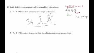 NMR spectra of 2Chloroethanol [upl. by Nwavahs]