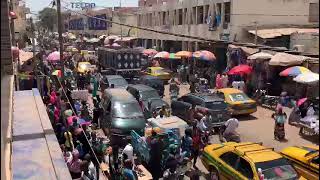 serekunda market the gambia No2 please subscribe [upl. by Belcher]