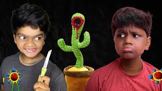 Butta Vs Chintu 😂 what’s inside dancing cactus 🌵   Arun Karthick [upl. by Rimas]