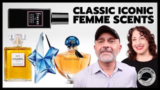 MOST ICONIC CLASSIC WOMENS PERFUMES  10 Womens Fragrance Classics That Are ICONIC [upl. by Trelu]