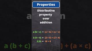 Properties of whole numbers  Distributive [upl. by Gunthar]