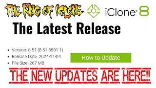 The King Of IcloneNew Iclone  updates are here what got fixed Lets talk PArt2 [upl. by Olegna]