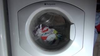 Hotpoint First edition HVL211  Cotton  First rinse stage 2 Pt 1116 [upl. by Einehpets]