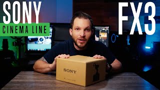 SONY FX3  Unboxing Setup amp First Impressions [upl. by Akemej]