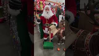 Home Depot Christmas decorations 2024 already we did not even make it pass Halloween [upl. by Ridglea]