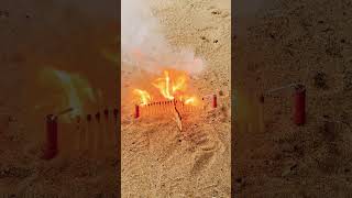 Matchstick Amazing Experiment 🔥Diwali crackers Reaction 🎆 shorts shortvideo [upl. by Nele]