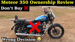 Ownership Review Of Meteor 350  Full Detail Review  Royal Enfield Meteor 350 Ownership Review 👍 [upl. by Gertruda]