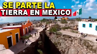 Se abre la tierra en México Cruje y se parte la tierra en este lugar [upl. by Selie]