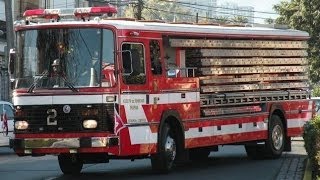 Carros de Bomberos Chile Segundinos RM Secuencias Full Compilatión 2014 [upl. by Onitnerolf287]