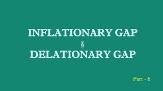 Inflationary Gap and Deflationary Gap Part 6  Fiscal Measures [upl. by Gonsalve]