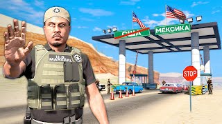 ОХРАНА ГРАНИЦЫ СТАЛ ПОГРАНИЧНИКОМ США И МЕКСИКИ ► GTA 5 Жизнь Полицейского 13 [upl. by Frye]