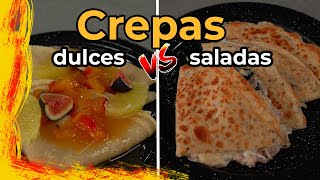 Crepas dulces y saladas [upl. by Sheelagh]